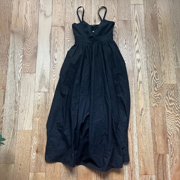 Banana Republic-  Isa Cotton Poplin Cutout Midi Dress- NWT - 2 - Picture 6 of 11
